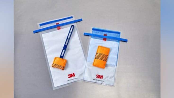 3M Environmental Scrub Sampler with 10 mL Wide Spectrum Neutralizer