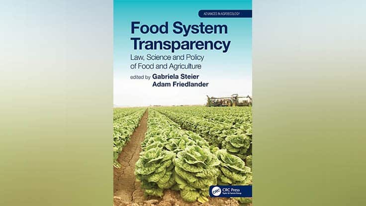 Food System Transparency: Law, Science and Policy of Food and Agriculture