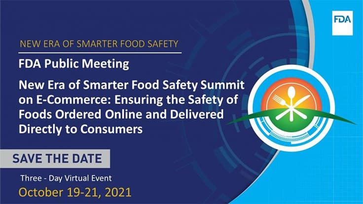 New Era of Smarter Food Safety Summit on E-Commerce