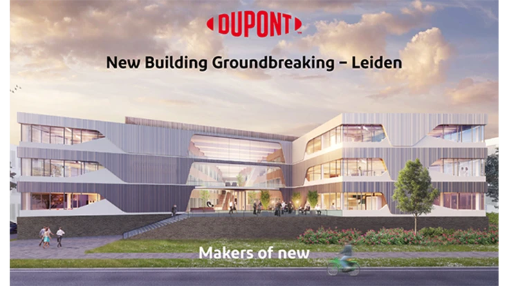 Artist impression of the new DuPont Industrial Biosciences site in the Netherlands. 