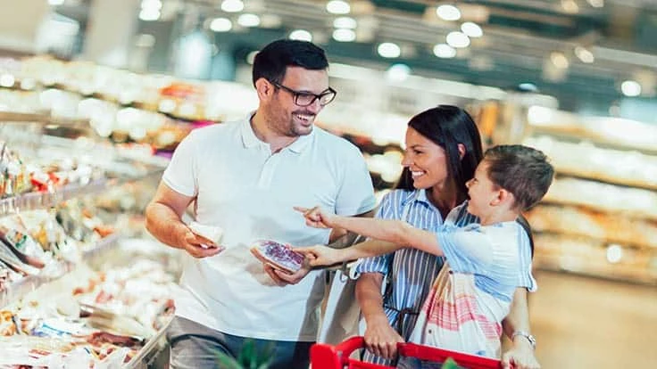 Family Grocery Shopping