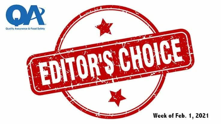 QA Editor's Choice