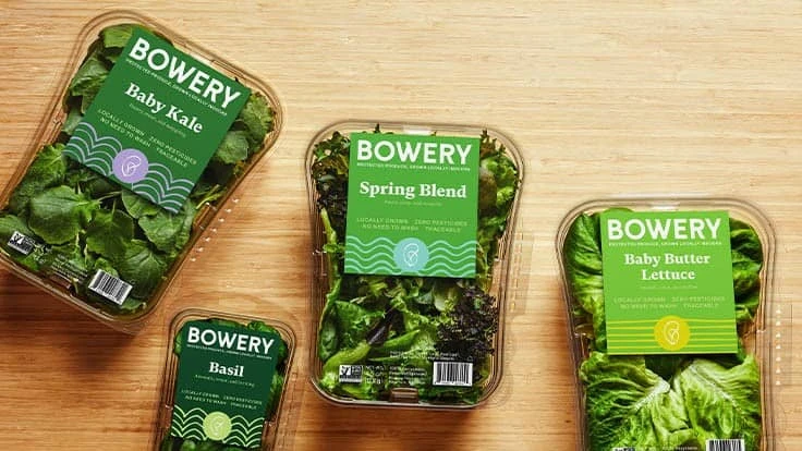Bowery Farming Produce