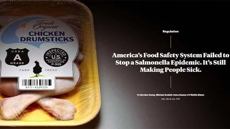 Screenshot of ProPublica Story