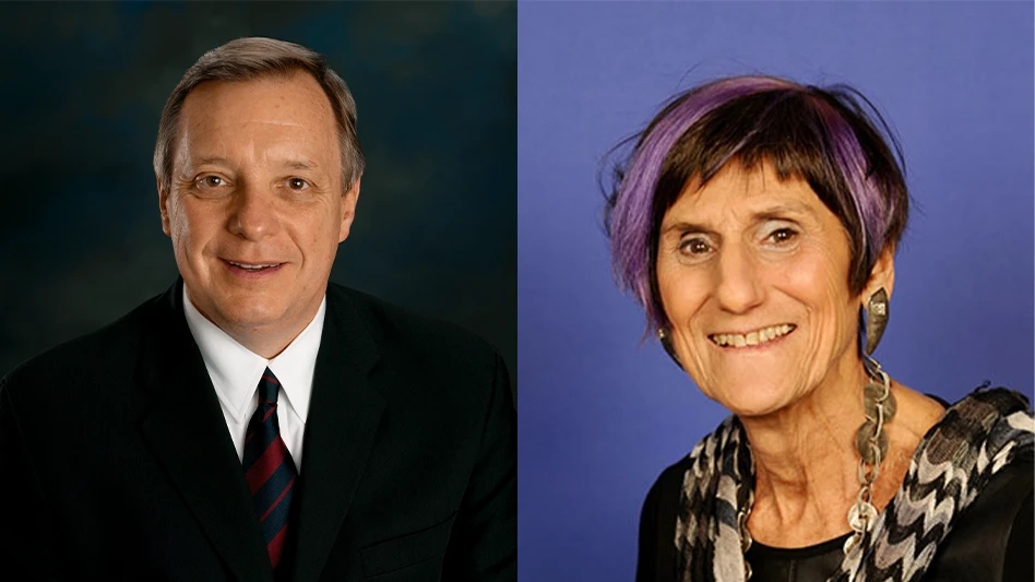 Sen. Dick Durbin and Rep. Rosa DeLauro