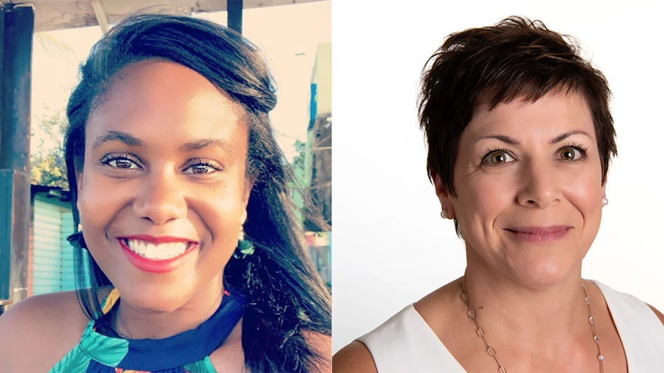 Tia Glave and Jill Stuber