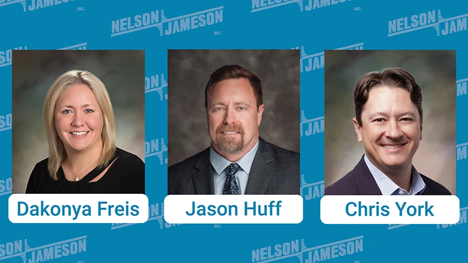 Nelson-Jameson commercial team leaders Dakonya Freis, Jason Huff and Chris York