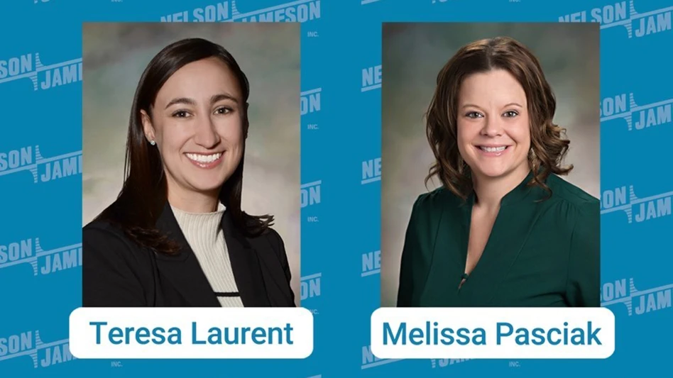 Nelson-Jameson marketing team leaders Teresa Laurent and Melissa Pasciak.