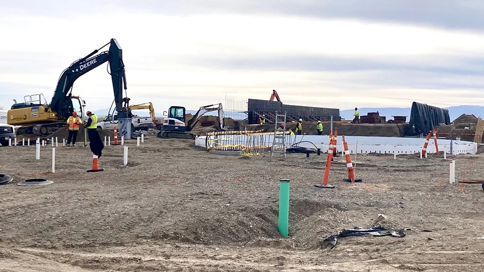 Nelson-Jameson Foundation is supporting the development of America’s largest research dairy at the University of Idaho’s Center for Agriculture, Food, and the Environment. On site, the milking parlor is being built.