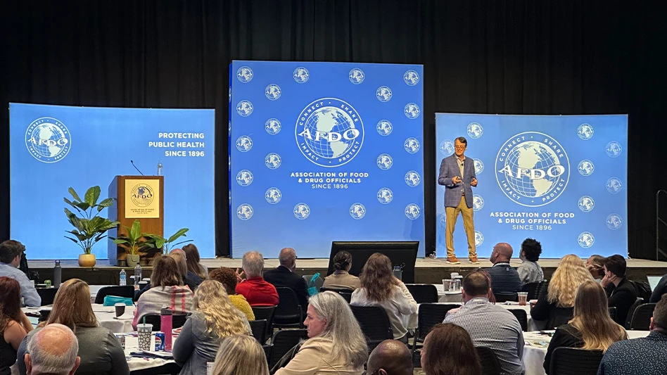 Charlie Arnot, CEO of the Center for Food Integrity, discussed how companies can build trust with their consumers at the AFDO Annual Educational Conference in June.