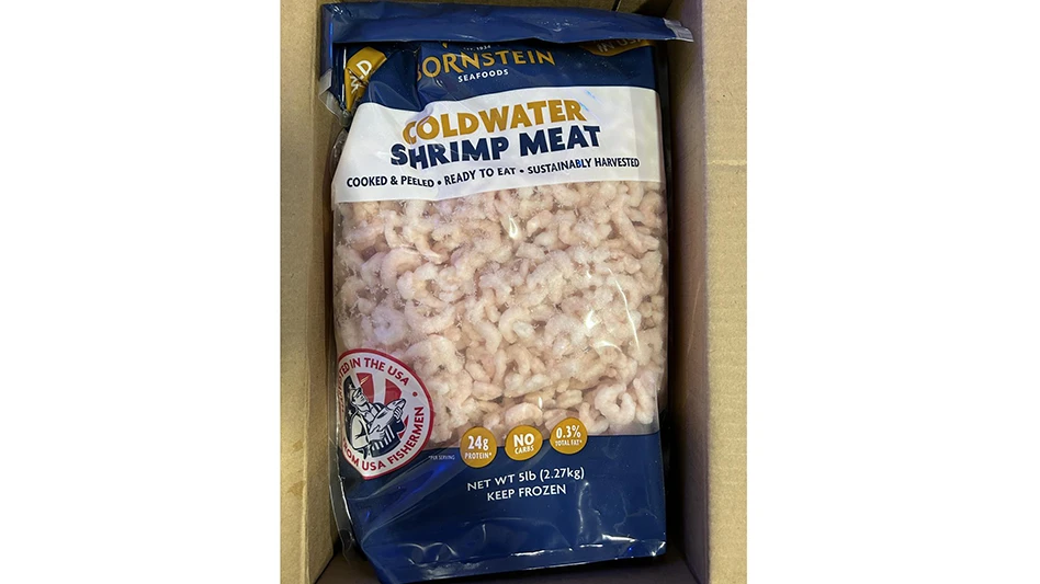 Bornstein Seafoods Cooked & Peeled Ready-To-Eat Coldwater Shrimp Meat