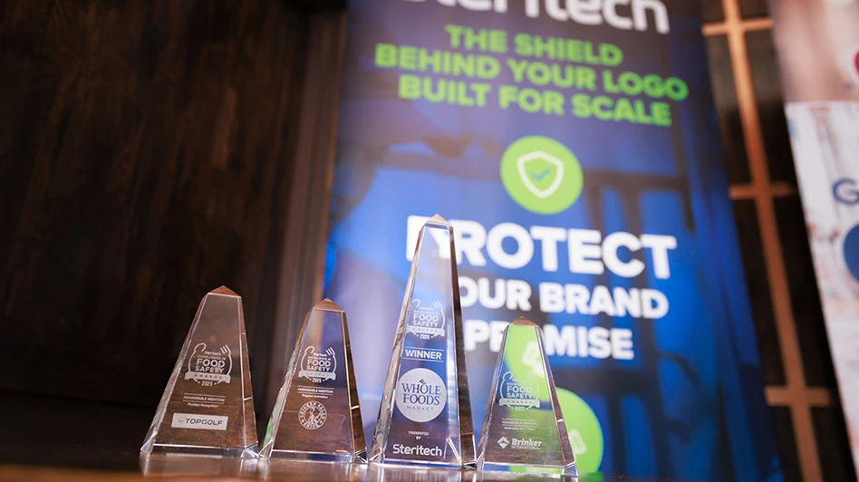 Steritech Excellence in Food Safety awards