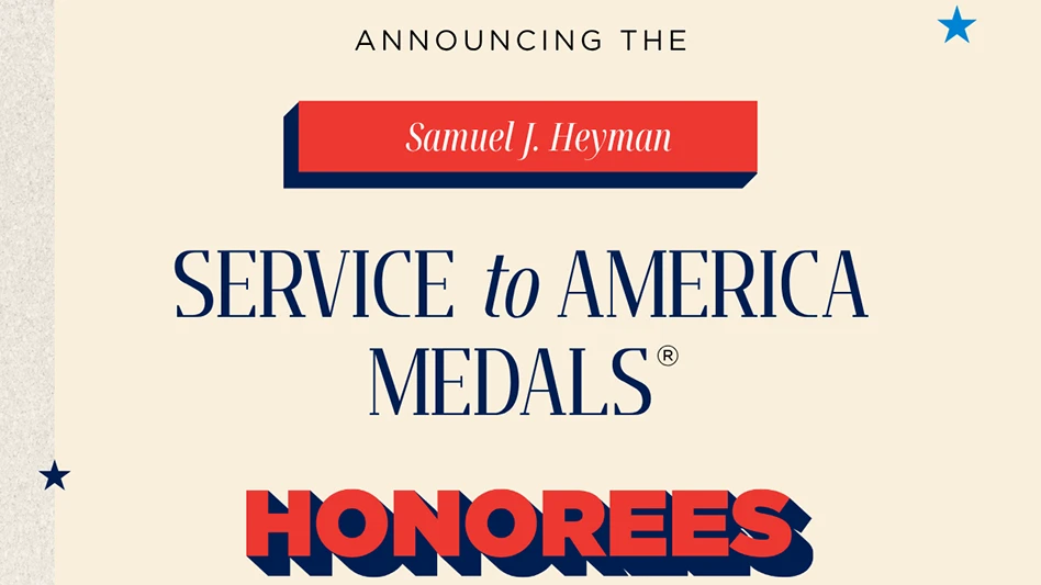 Samuel J. Heyman Service to America honorees
