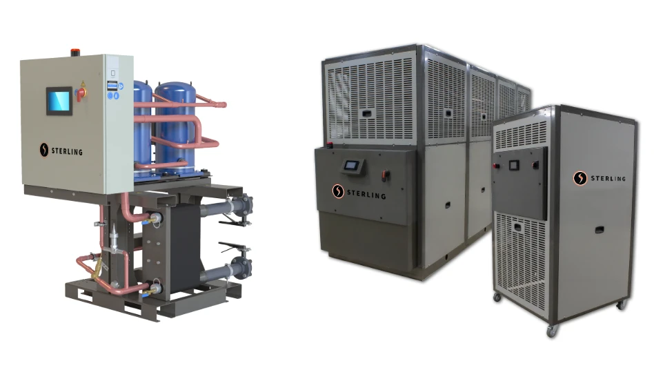 Sterling Expands GPL and LHE Chiller Lines for Use in Food and Beverage Production