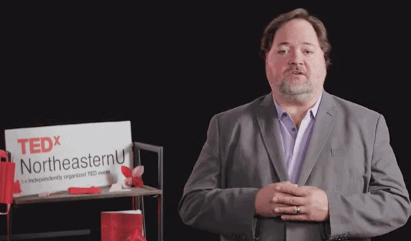 Darin Detwiler appeared in the TEDxNortheasternU video in December.